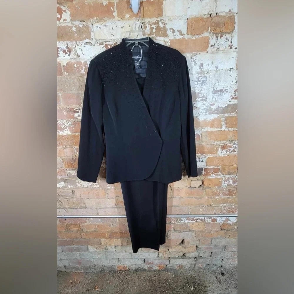 Positive Attitude Black Beaded Jacket